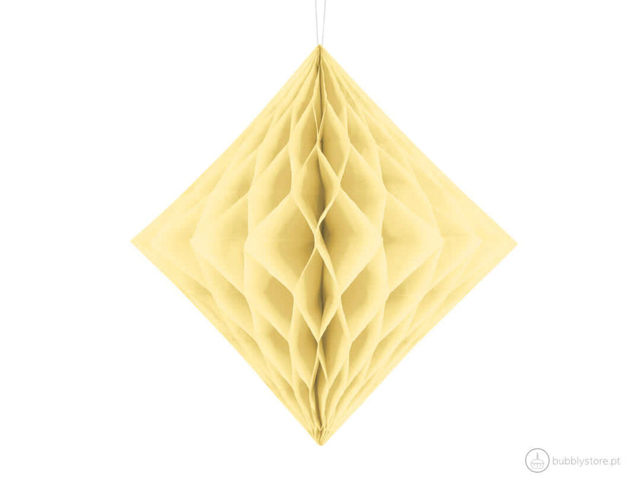 Losango Papel Creme (30cm)