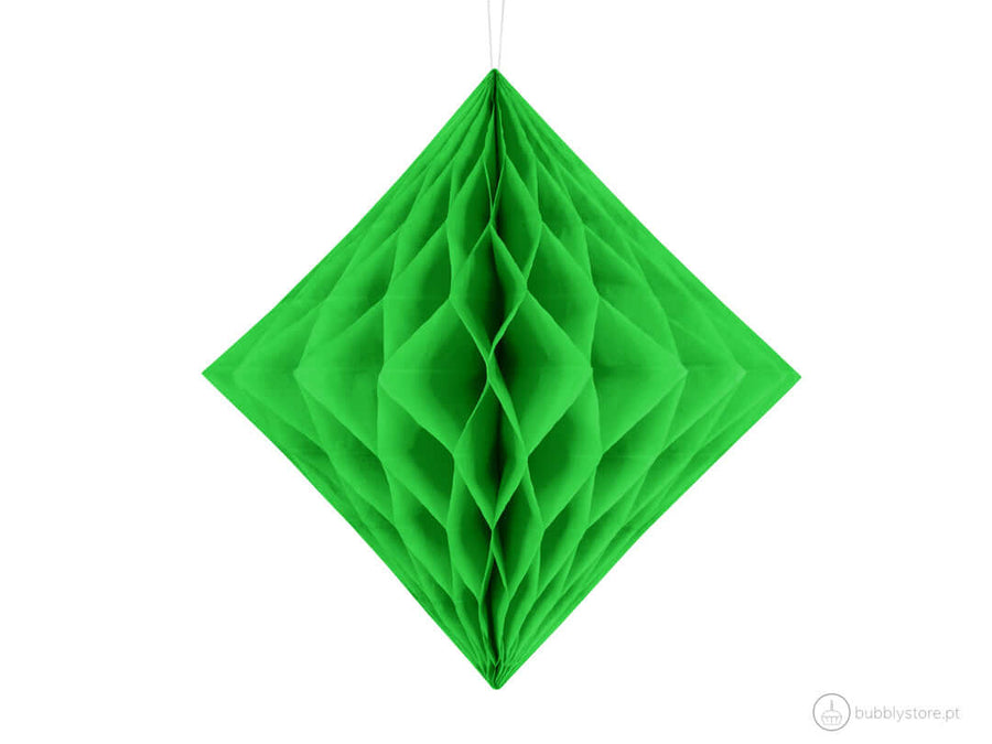 Losango Papel Verde (30cm)