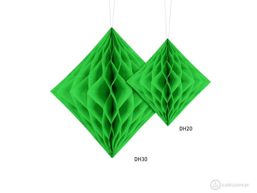 Losango Papel Verde (30cm)