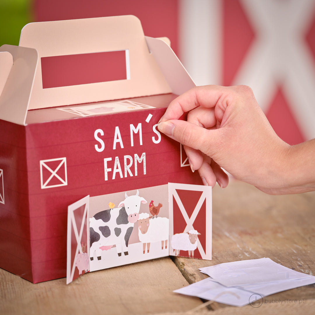 Candy Bags Customizable Farm Animals