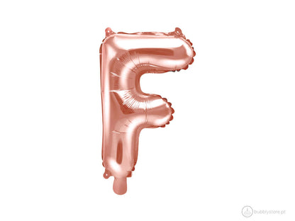 Rose Gold Letter Balloons (A to Z)