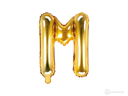 Gold Letter Balloons (A to Z)