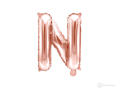 Rose Gold Letter Balloons (A to Z)