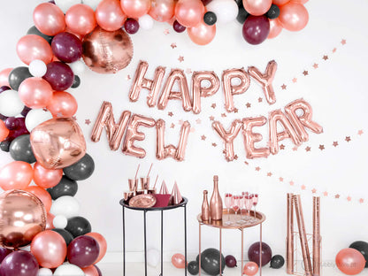 Rose Gold Letter Balloons (A to Z)