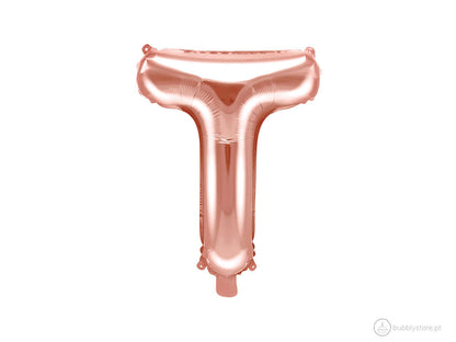 Rose Gold Letter Balloons (A to Z)