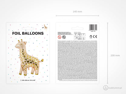 giraffe balloon