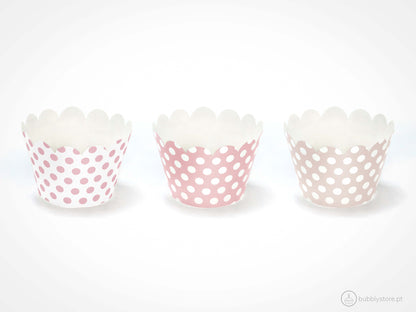Kit Cupcakes de Lunares
