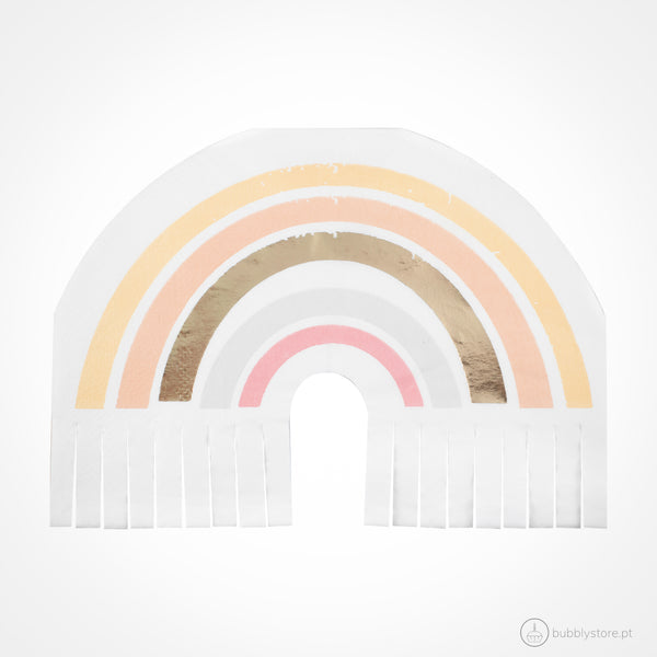 Rainbow Fringed Napkins
