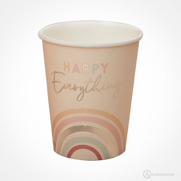 Happy Everything Rainbow Cups
