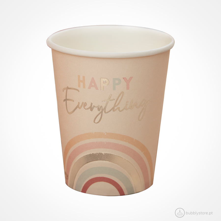 Happy Everything Rainbow Cups