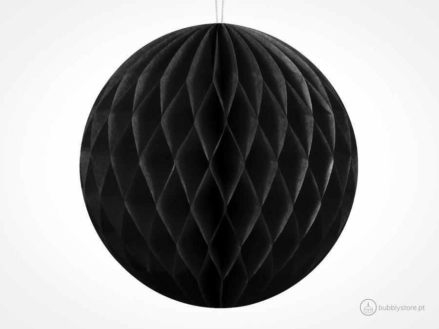 Black Paper Ball (10cm)
