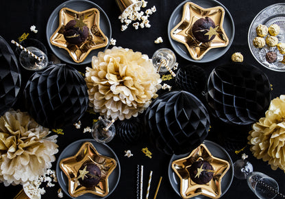 Black Paper Ball (10cm)