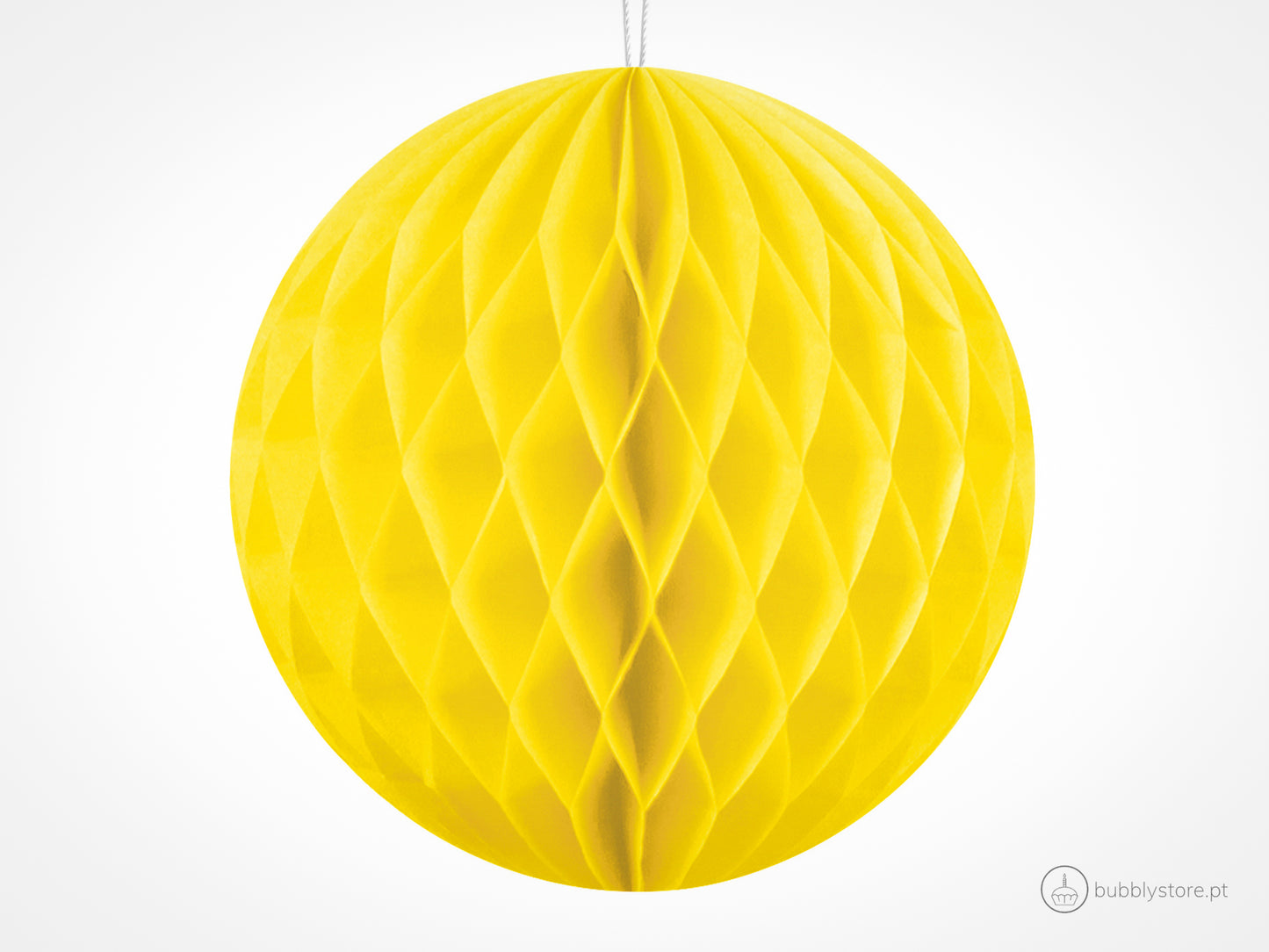 Yellow Paper Ball (10cm)