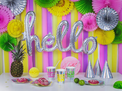 Yellow Paper Ball (10cm)