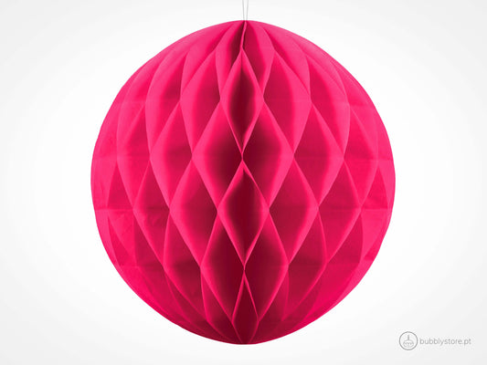 Dark Pink Paper Ball (20cm)
