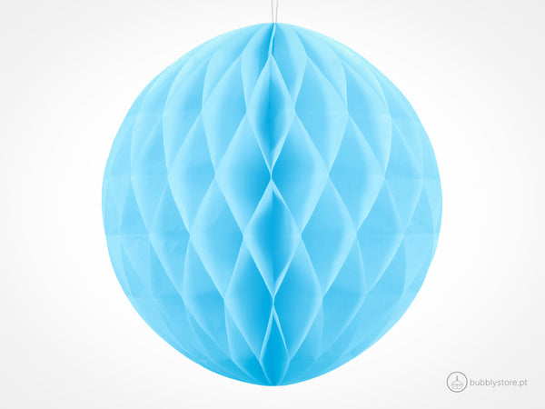 Bola Papel Azul Céu (20cm)