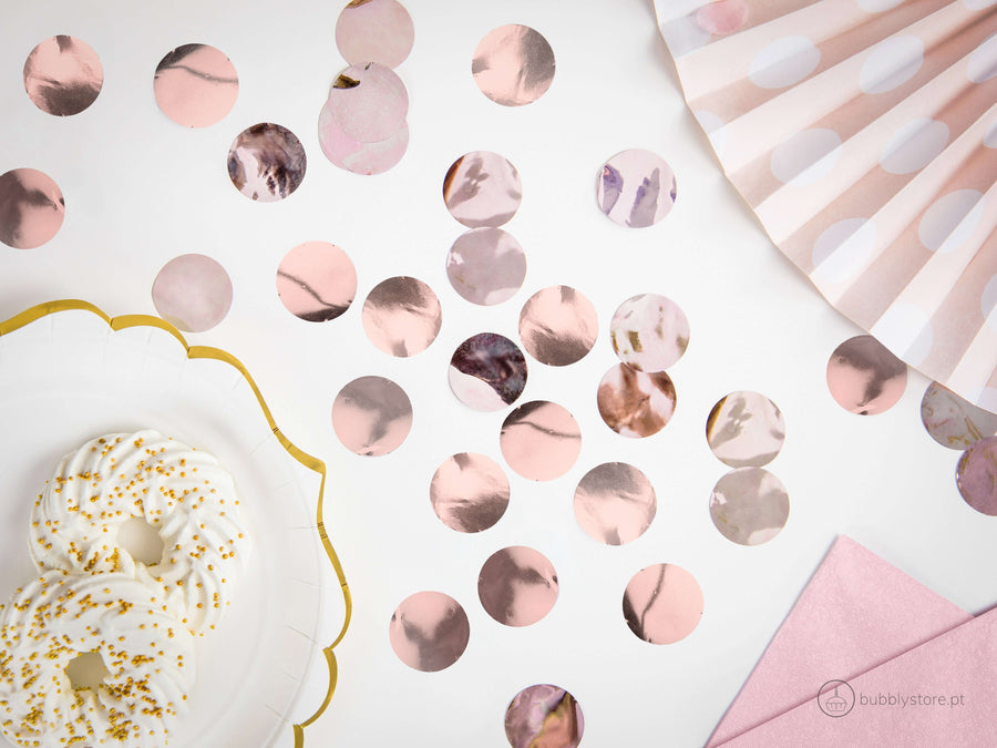 Confetis Rose Gold