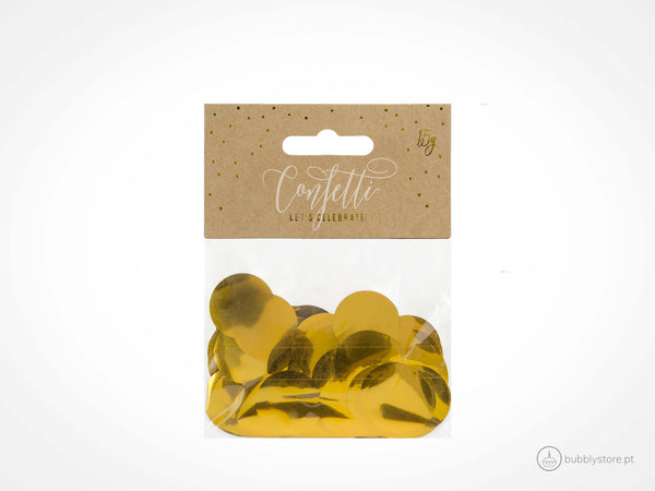 Confetis Dourado