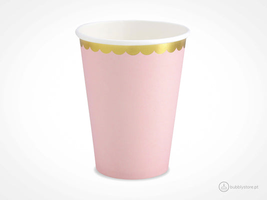 light pink cups