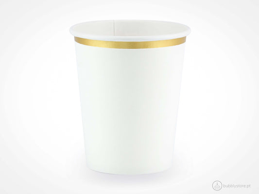 white cups