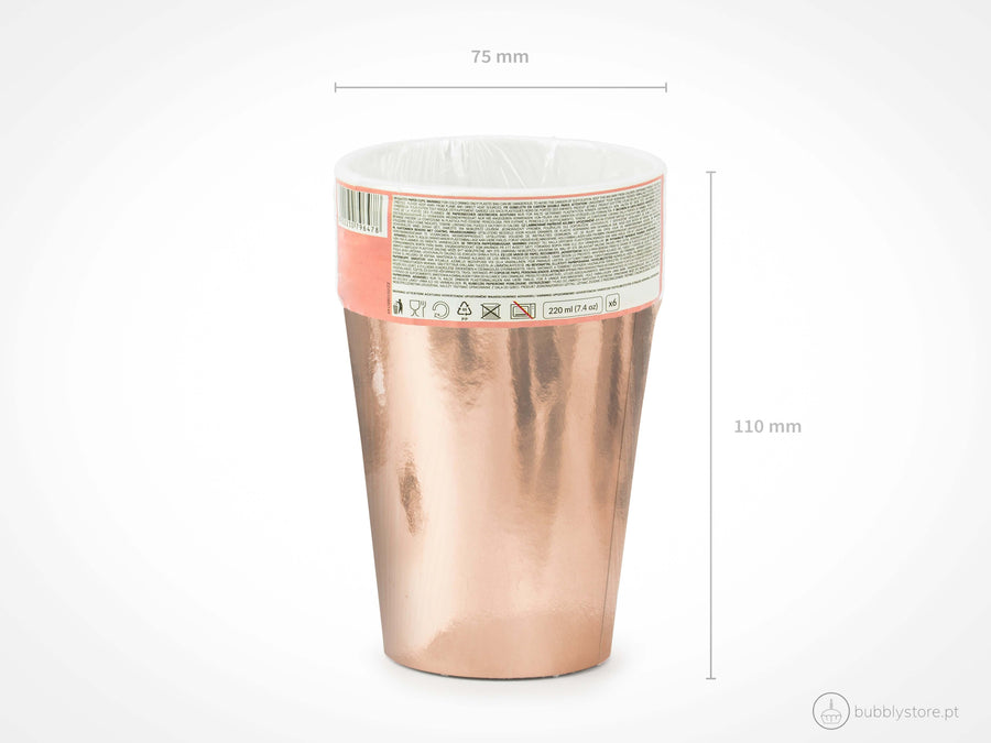 Copos Rose Gold