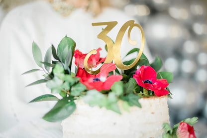 Topo de Bolo 30 anos