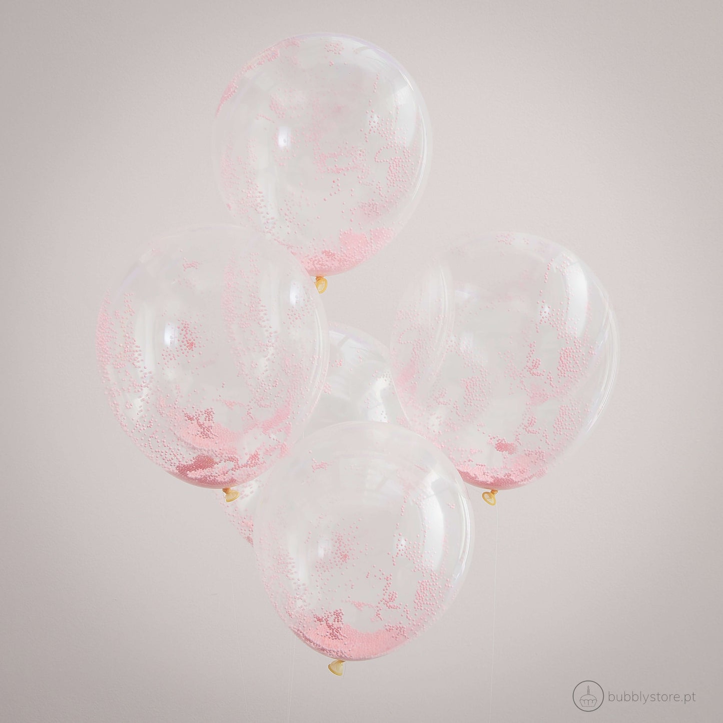 Balões Bolinhas Rosa