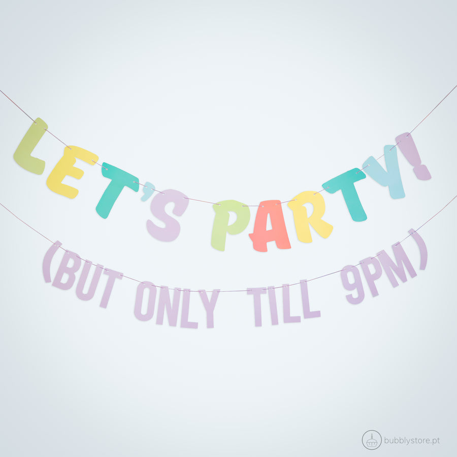 Let's Party wreath