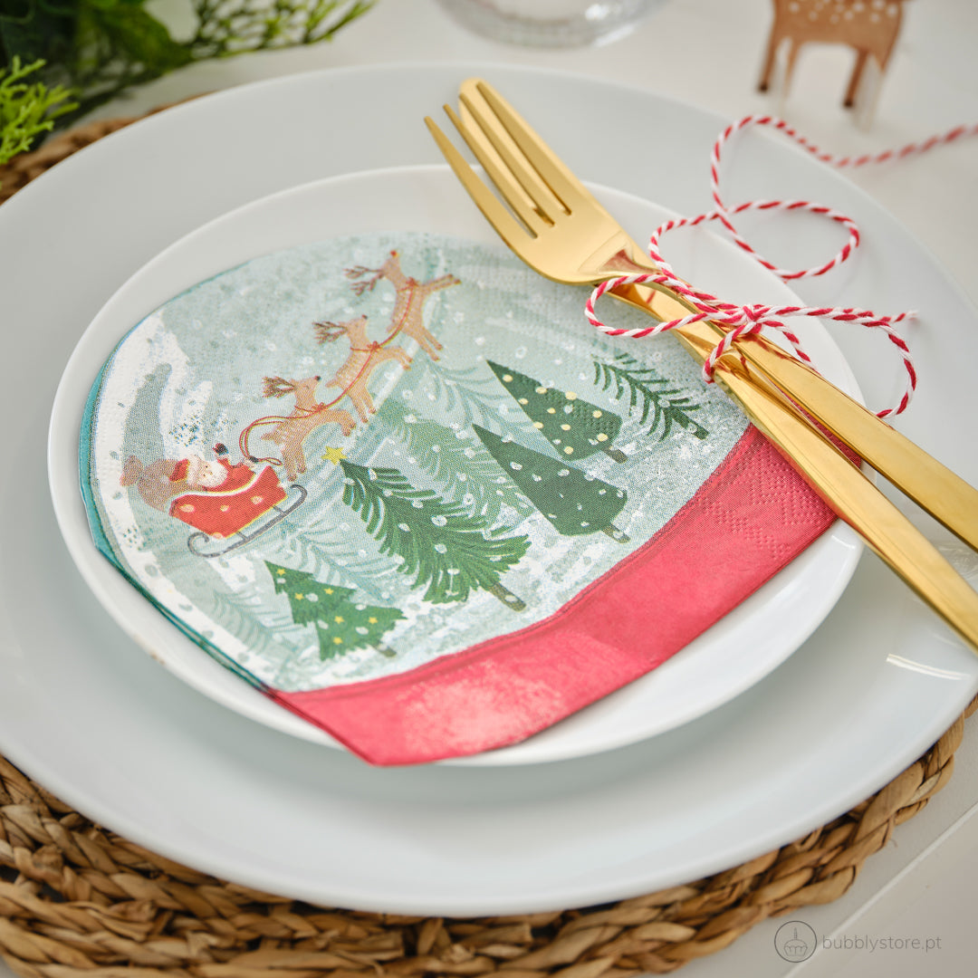 Snow Globe Napkins