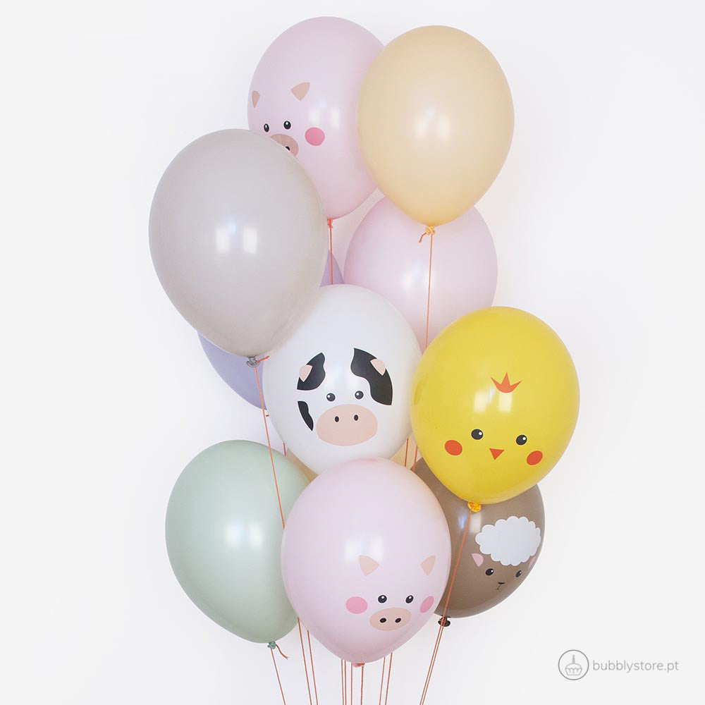 mini farm balloons