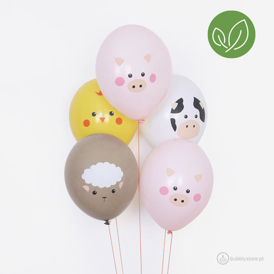 mini farm balloons