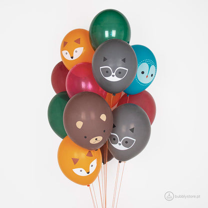 mini forest balloons