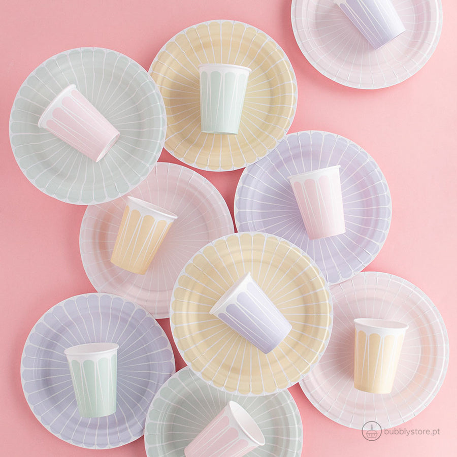 Pastel Mix Cups