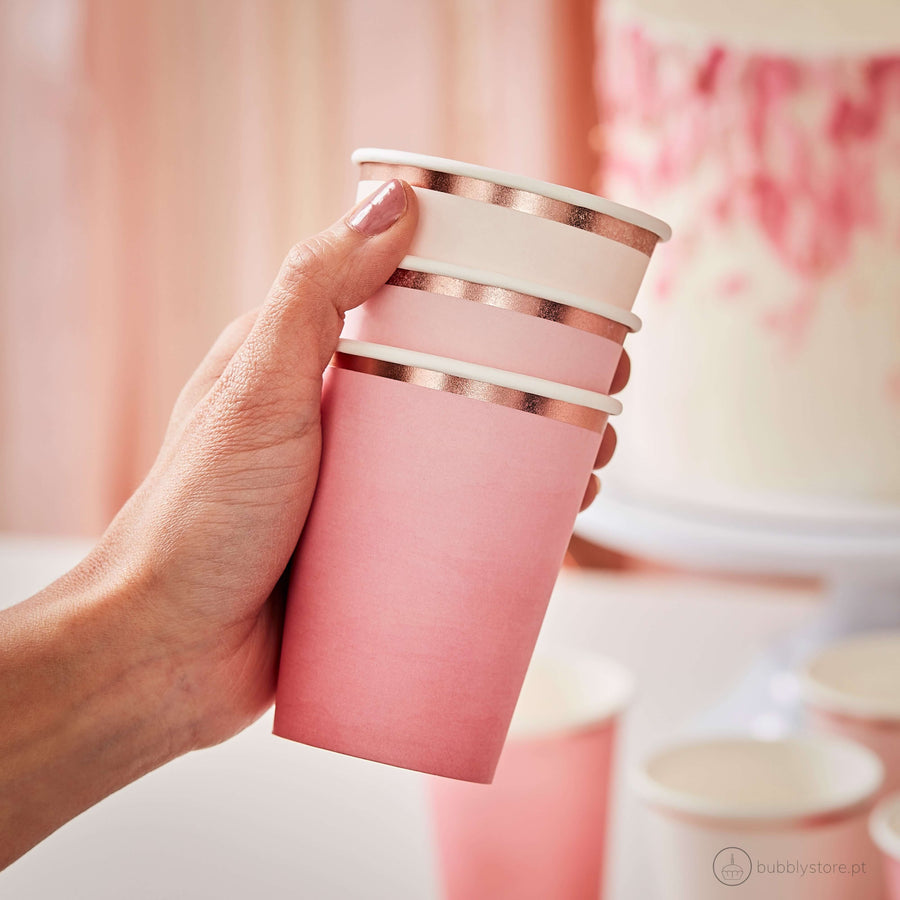 Gradient Pink Cups