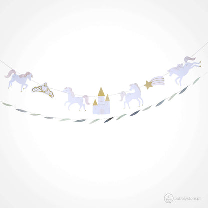 Grinaldas Princesas com Unicórnios (Pack 2)