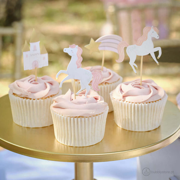 Toppers Cupcakes Princesa
