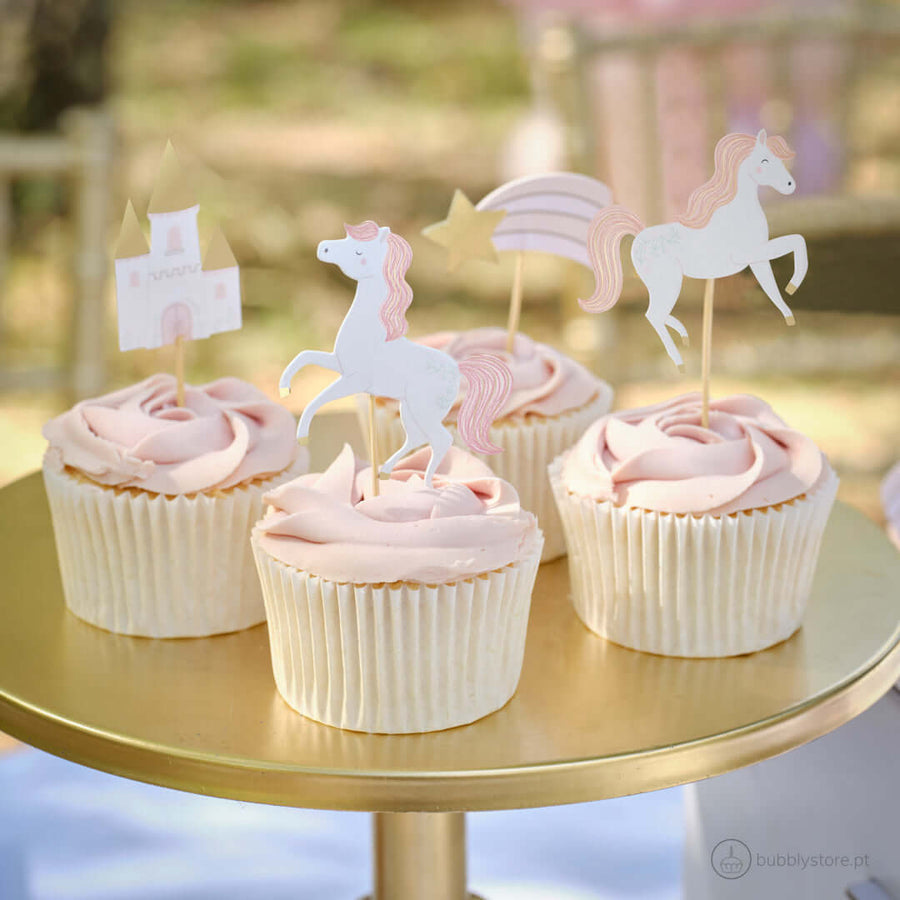 Toppers Cupcakes Princesa
