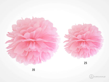 Pompom Rosa Claro (25cm)