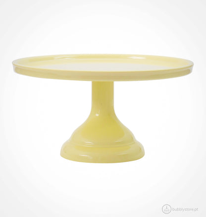Prato Bolo Pequeno Amarelo