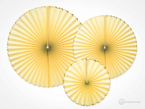 Rosetas Amarelo e Dourado