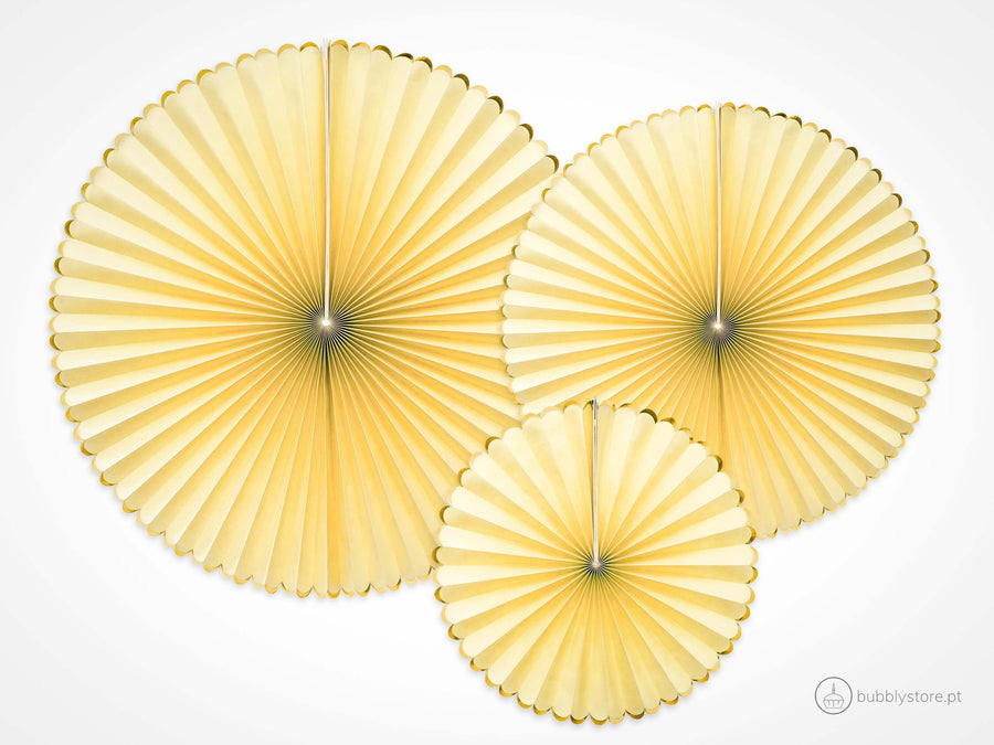 Rosetas Amarelo e Dourado