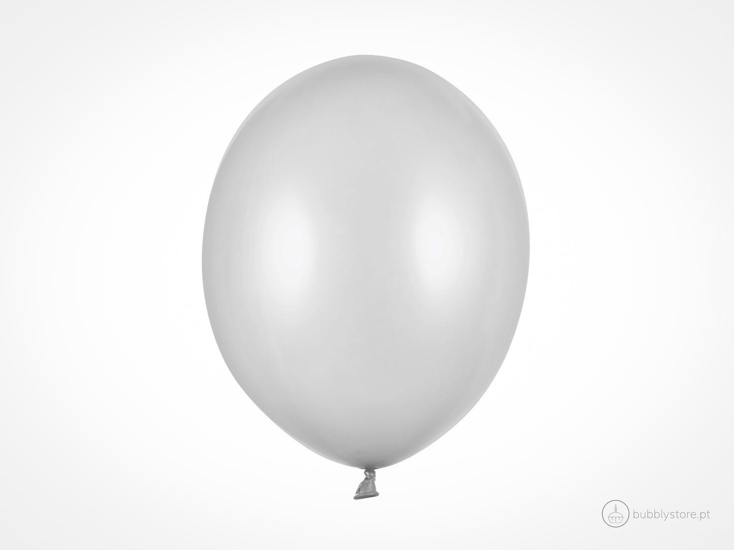 Metallic Silver Balloons (30cm)