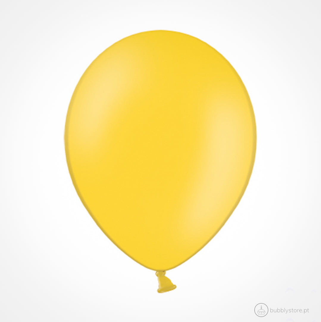 Balões Amarelo Mel (30cm)
