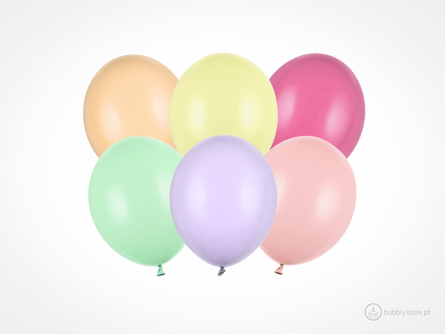 Pastel Balloons (12cm) (Pack 100)