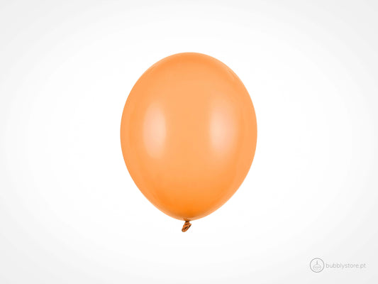 Balões Laranja Pastel (12cm)
