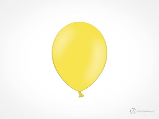 Lemon Yellow Balloons (12cm)