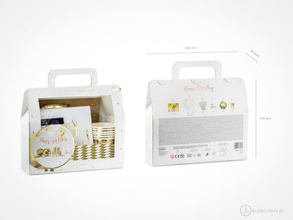 Golden Happy Birthday Kit
