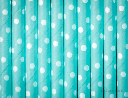 Palhinhas Azul Céu Bolinhas