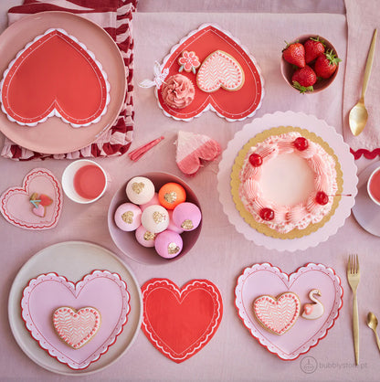 Servilletas de corazón
