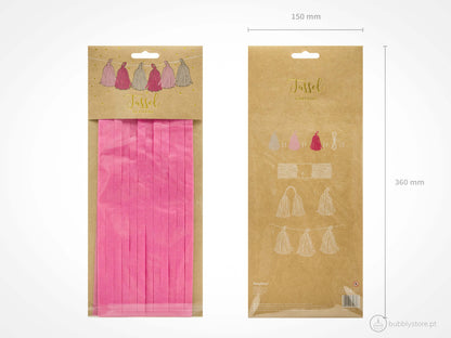 Grinalda Tassel Rosa